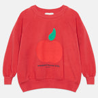 Apple Print Sweatshirt