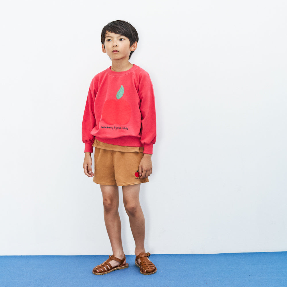 Apple Print Sweatshirt