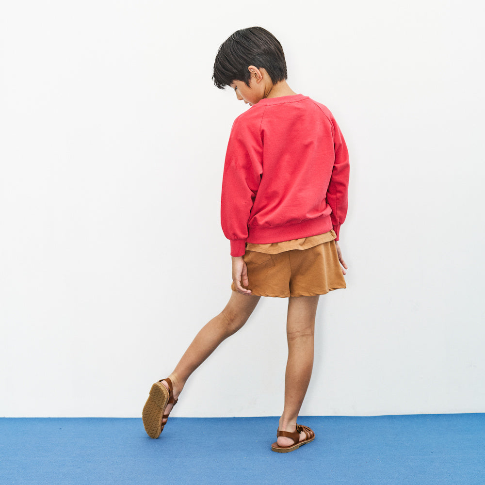 Apple Print Sweatshirt