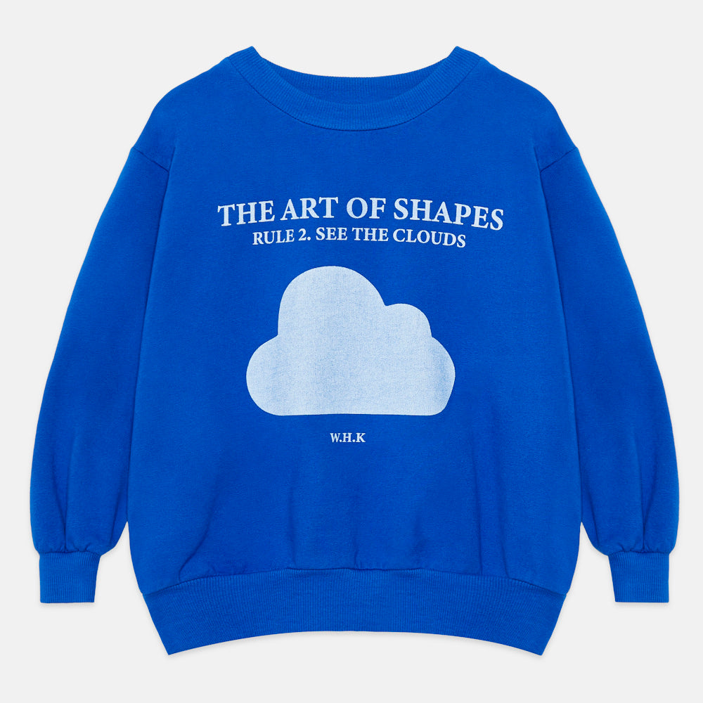Cloud Print Sweatshirt