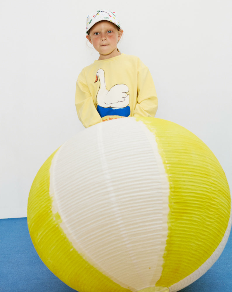 Swan Print Sweatshirt