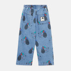 Happy Dog Printed Jeans