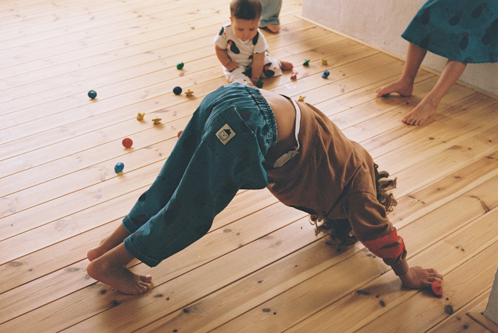 Happy Dog Printed Jeans