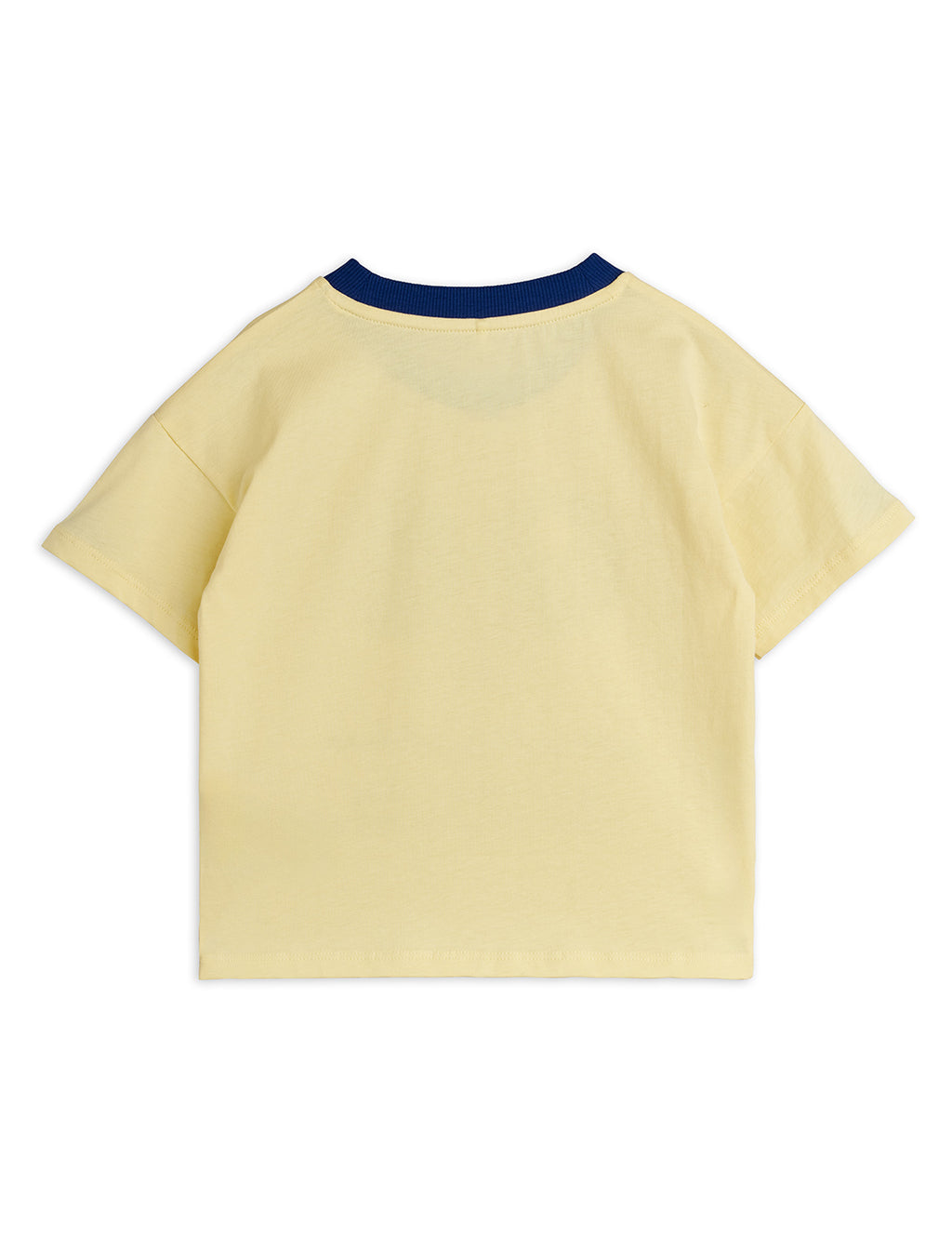 Yellow T-shirt with ping-pong print