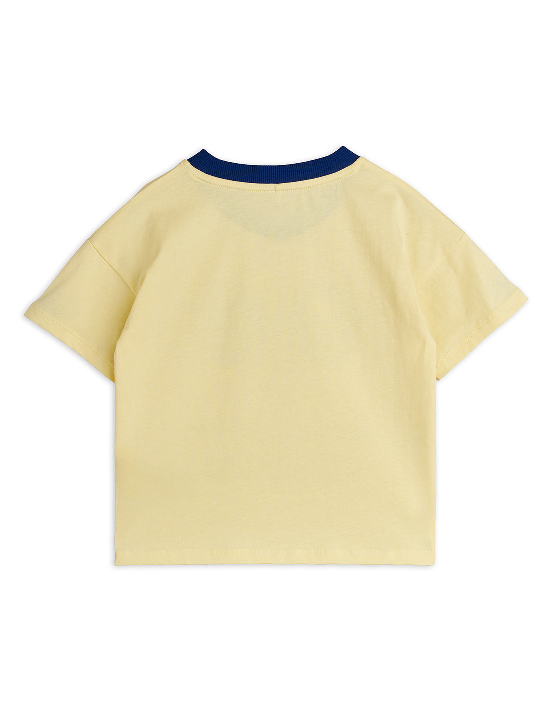Yellow T-shirt with ping-pong print