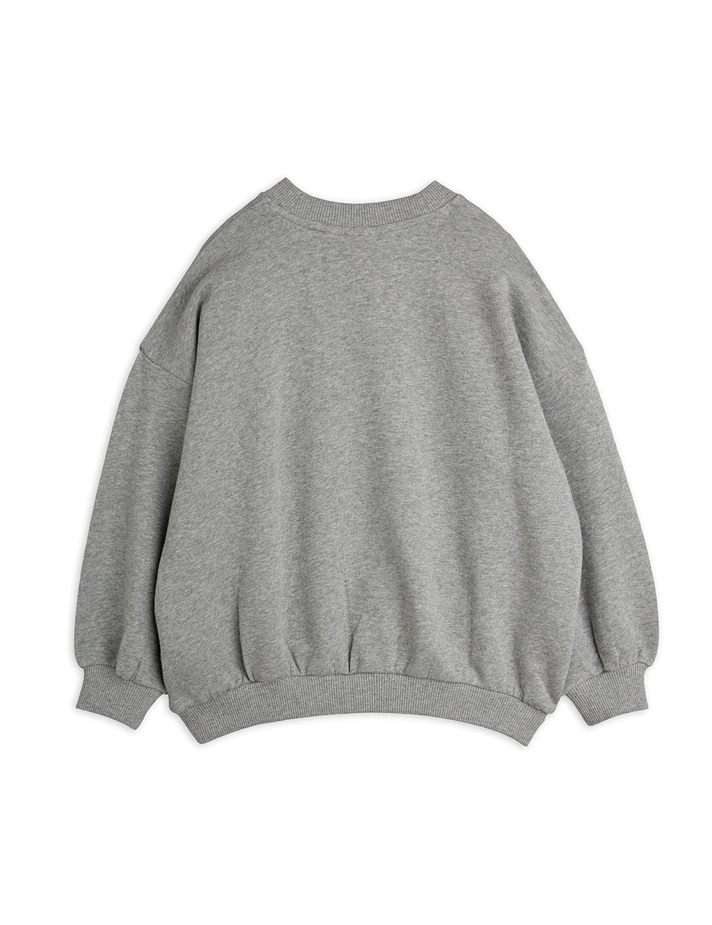 Grey sweatshirt with dog patches