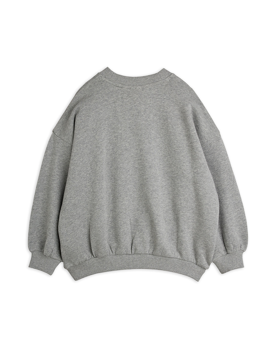 Grey sweatshirt with dog patches
