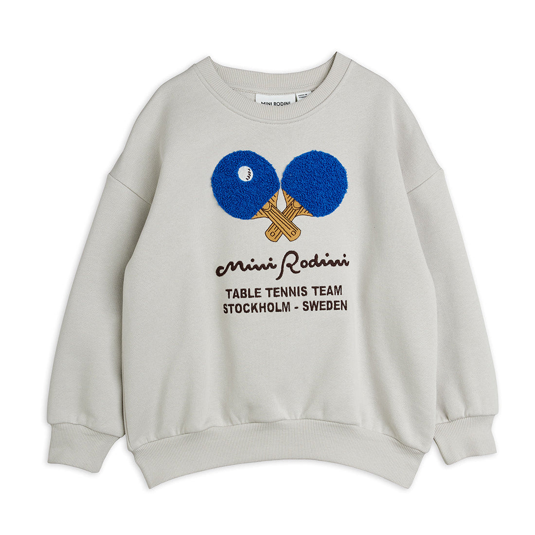 Grey table tennis sweatshirt