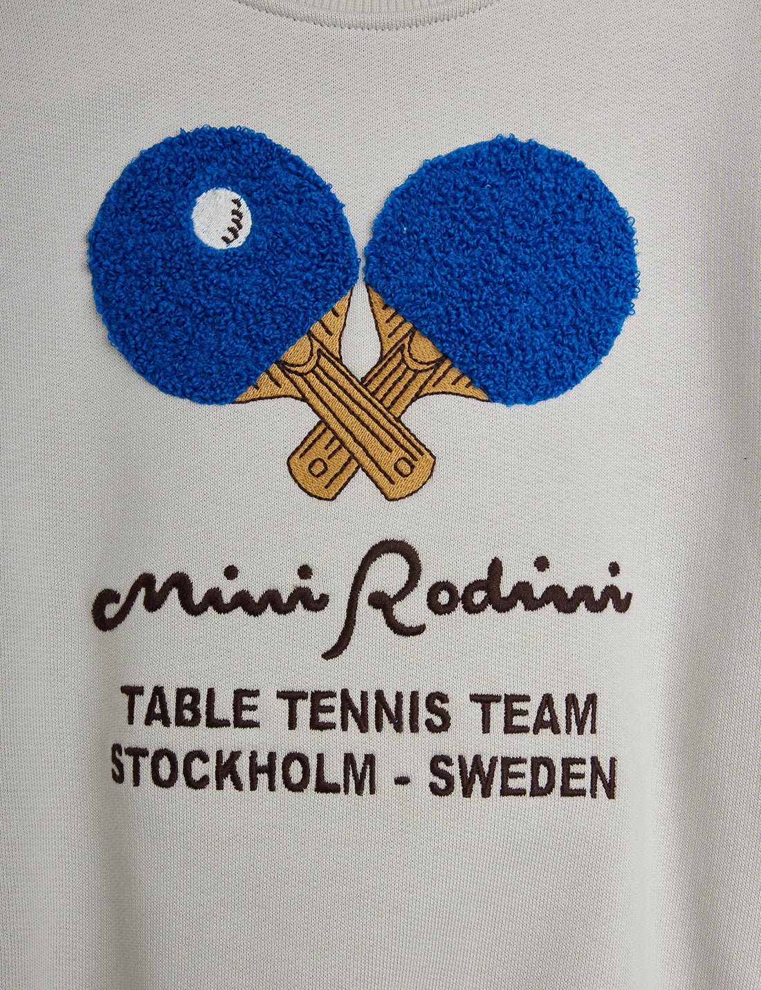 Grey table tennis sweatshirt