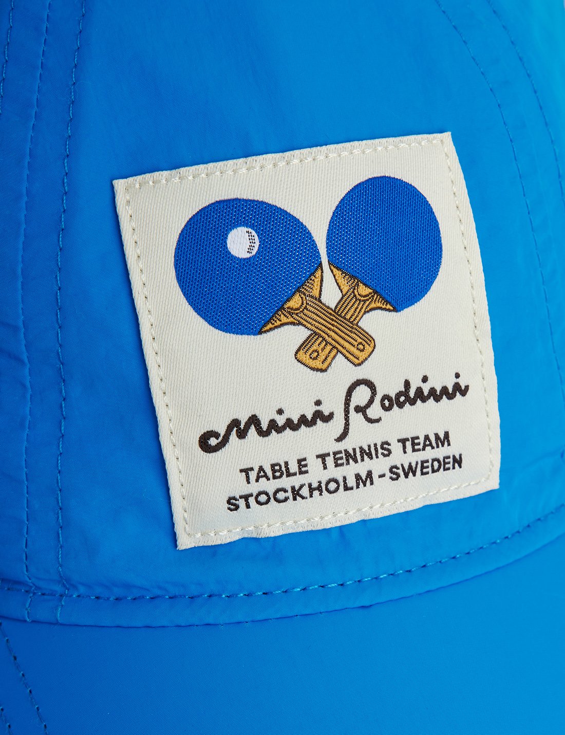 Mini Rodini blue ping-pong cap