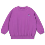 Sweat Violet Coupe Oversize Repose AMS enfant — Little Dudes