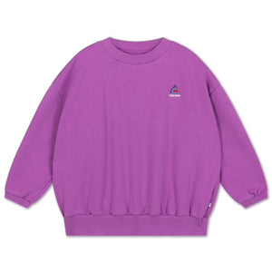 Sweat Cozydrop Violet Coupe Oversize