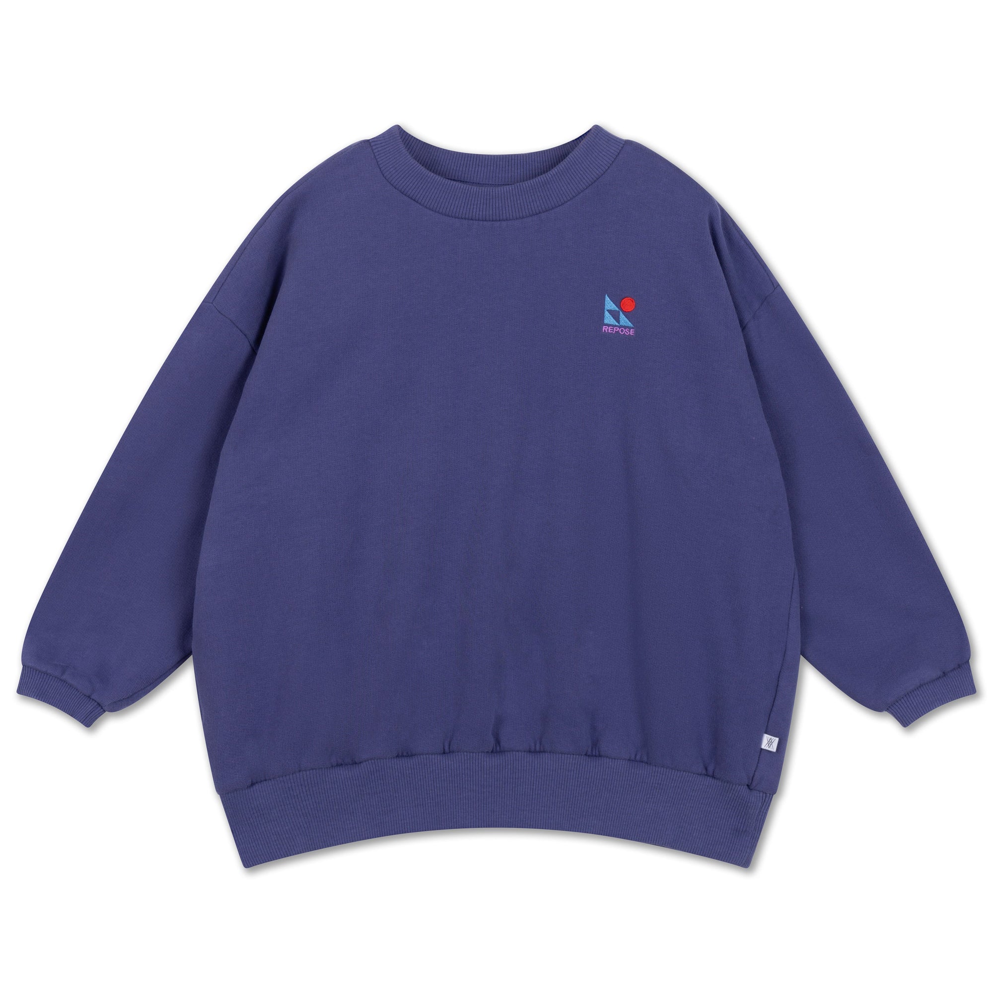 Sweat Bleu Coupe Oversize Repose AMS enfant — Little Dudes