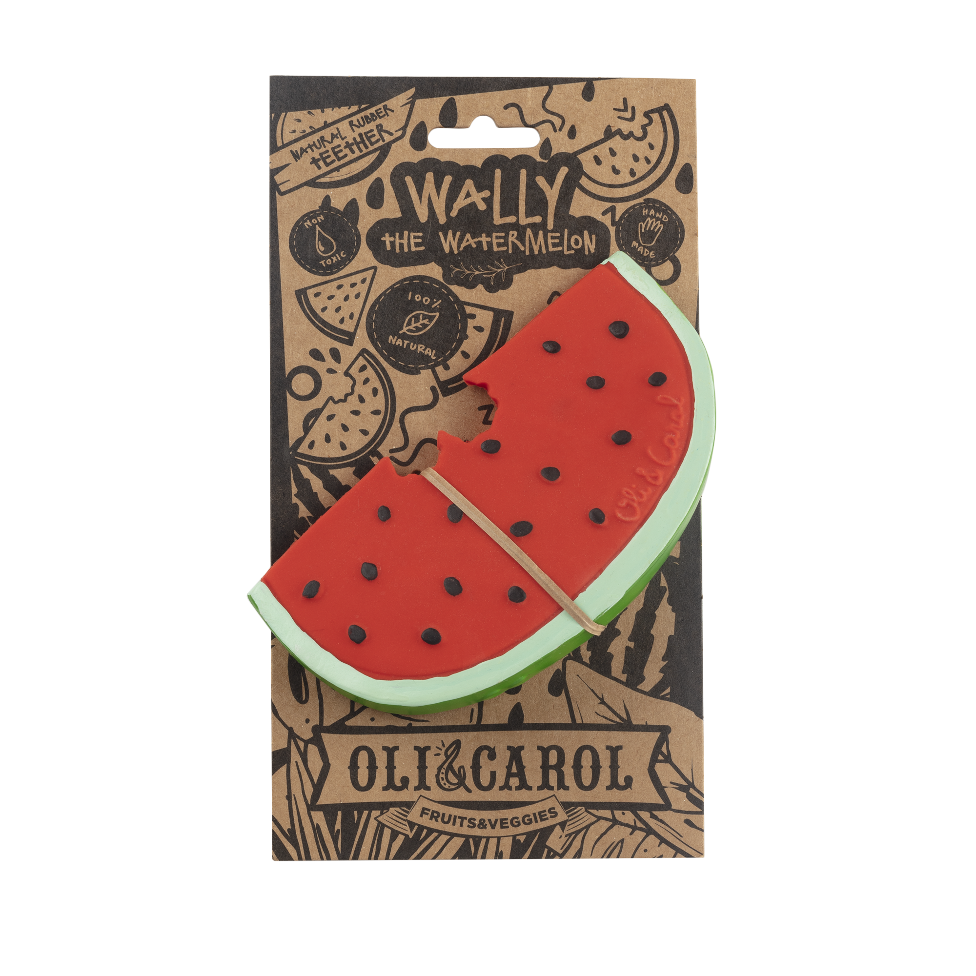 Wally the Watermelon Baby Teether