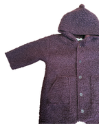 Combinaison bébé Teddy Aubergine