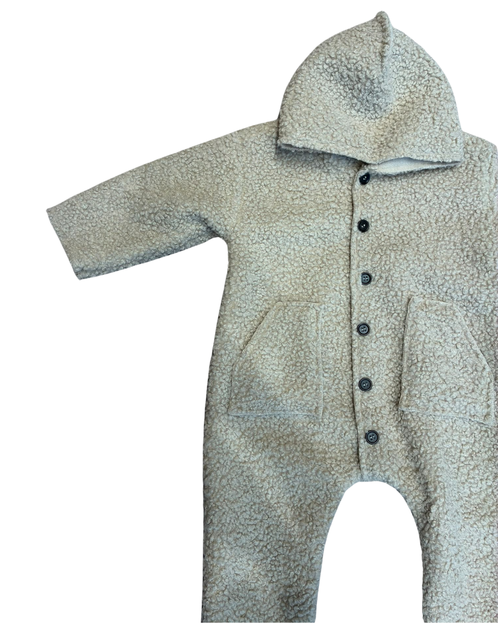 Combinaison Bébé Teddy Beige