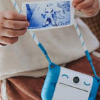 KIDYPRINT appareil photo avec imprimante thermique blue