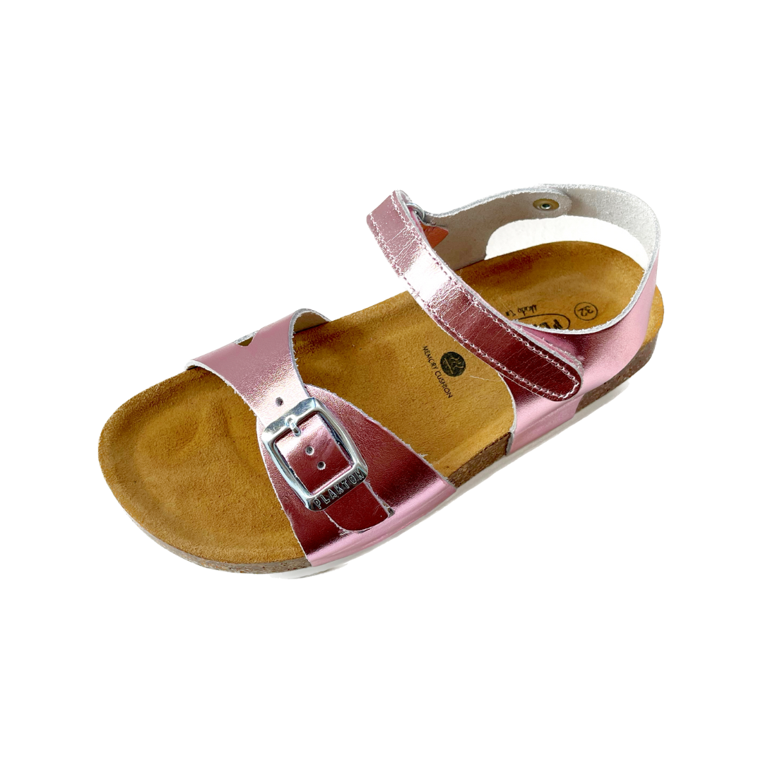 Serena pink sequined sandals