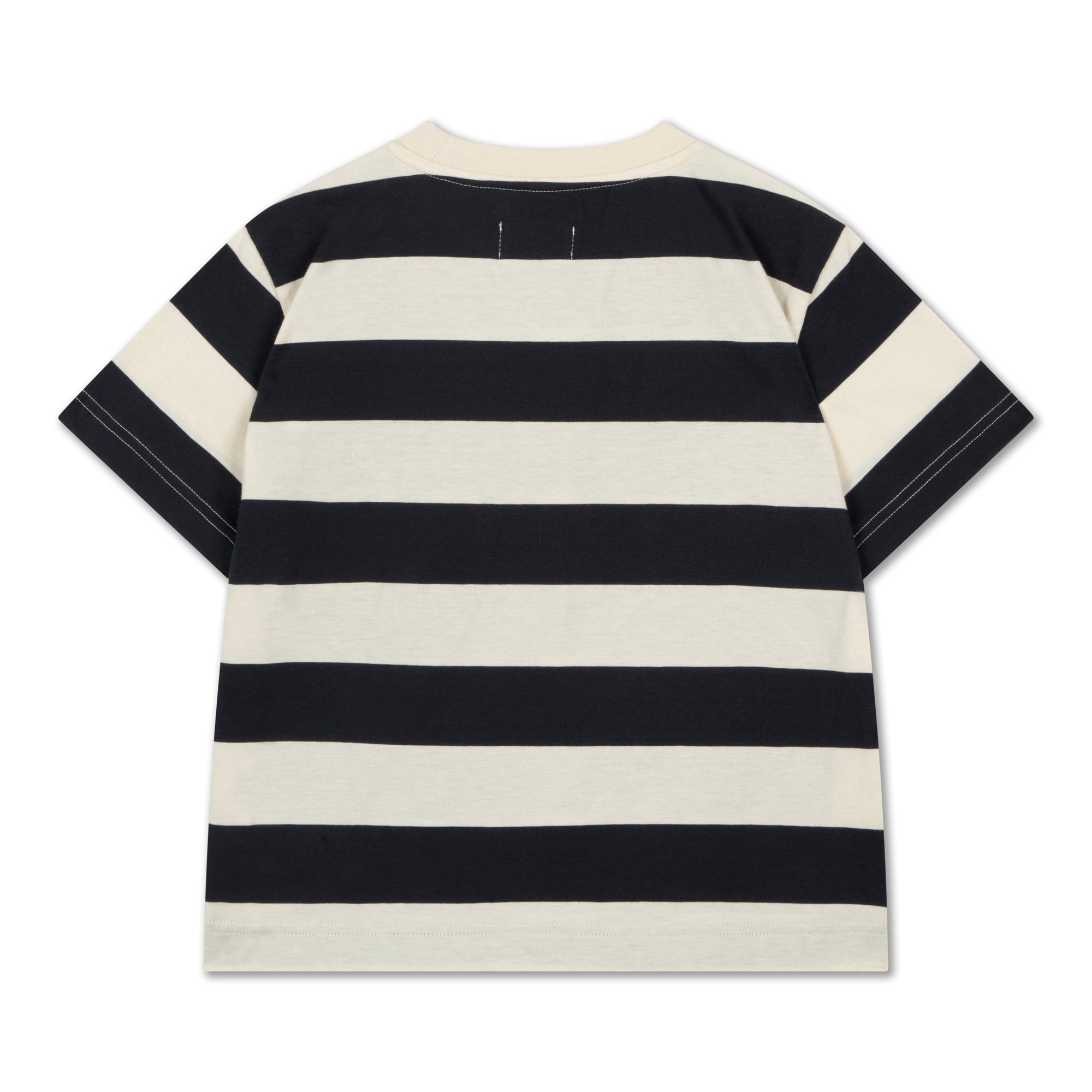 White and black striped t-shirt