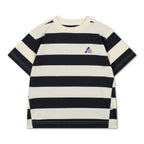 White and black striped t-shirt