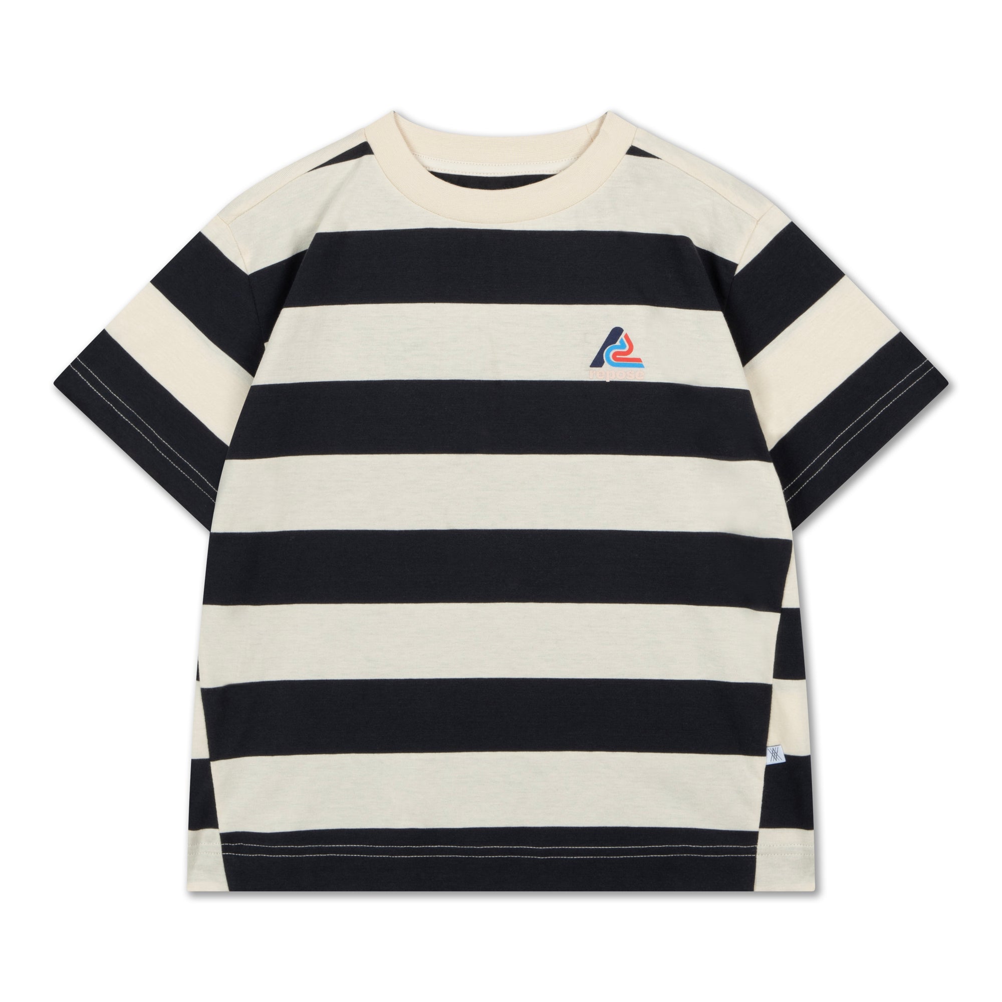 White and black striped t-shirt