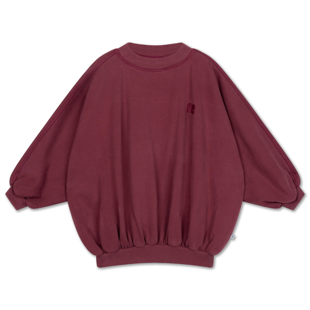 Sweat Violet Manches Chauve-Souris Repose AMS enfant — Little Dudes