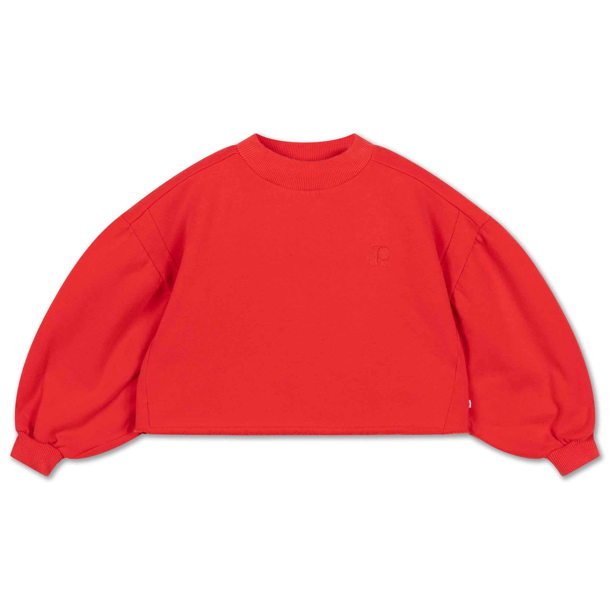 Sweat Court Rouge Cœur Repose AMS enfant — Little Dudes