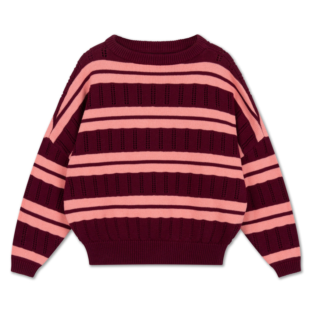 Pull Rose en Maille Repose AMS enfant — Little Dudes