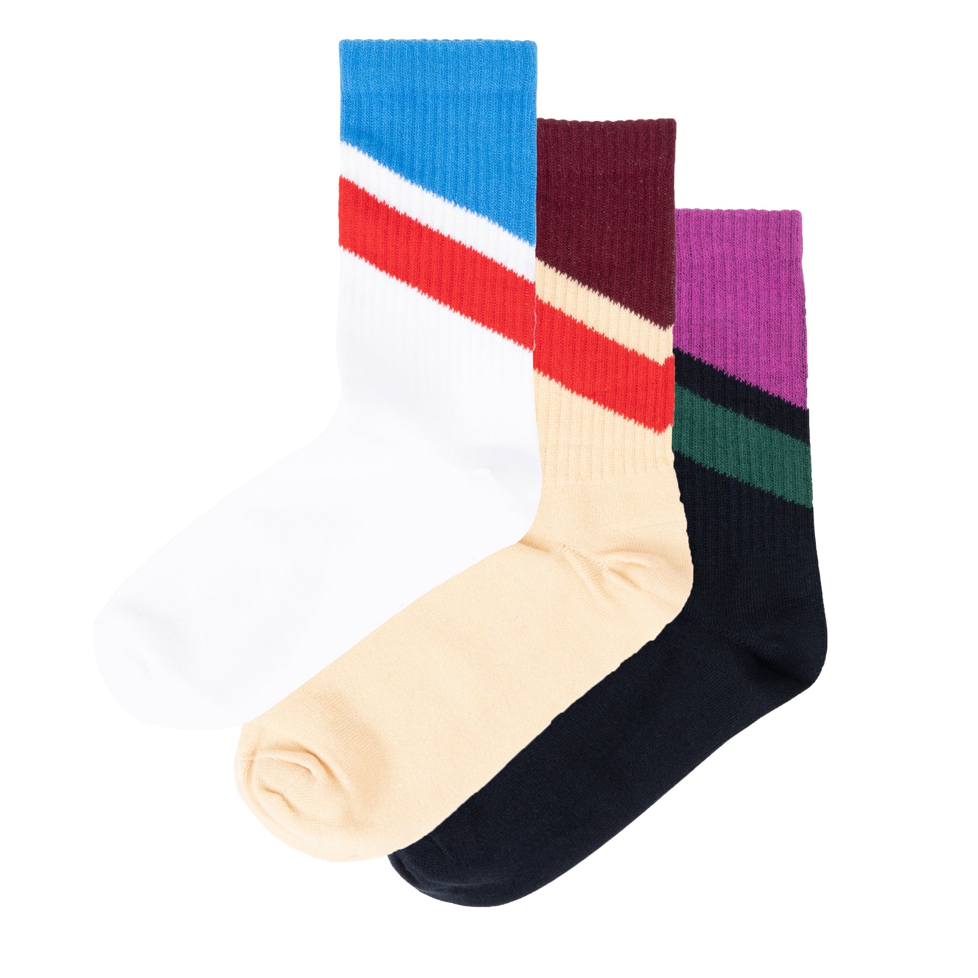 Chaussettes Multicolores Rayées Repose AMS enfant — Little Dudes