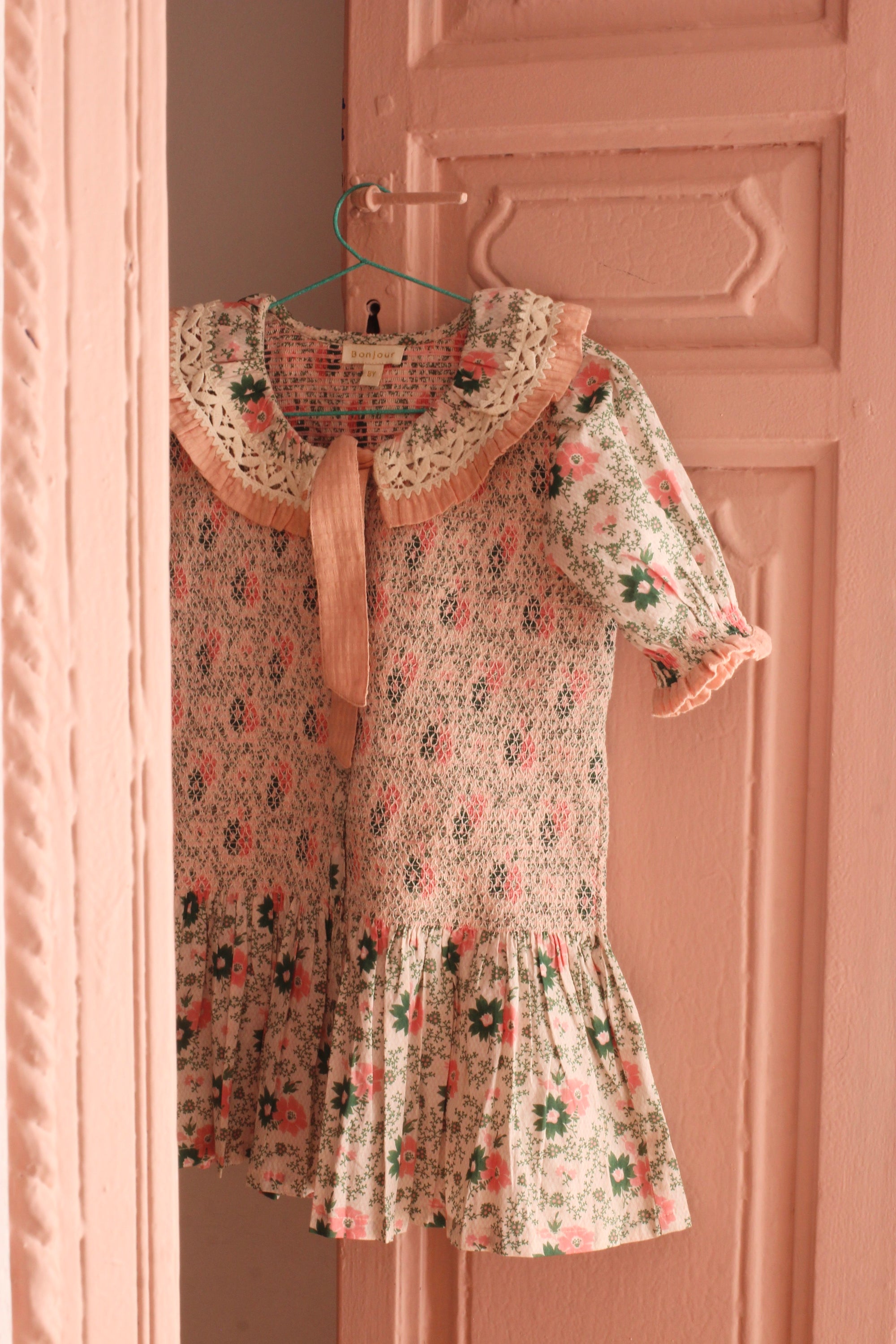 vetements durables enfants bonjour Tunique Prairie in bloom