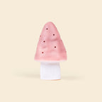 Mushroom Lamp Small Vintage Pink