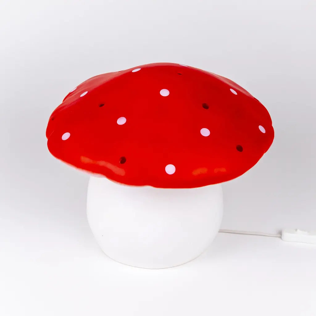 Lampe Champignon Grand rouge