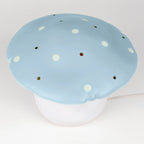 Mushroom Lamp Medium Blue