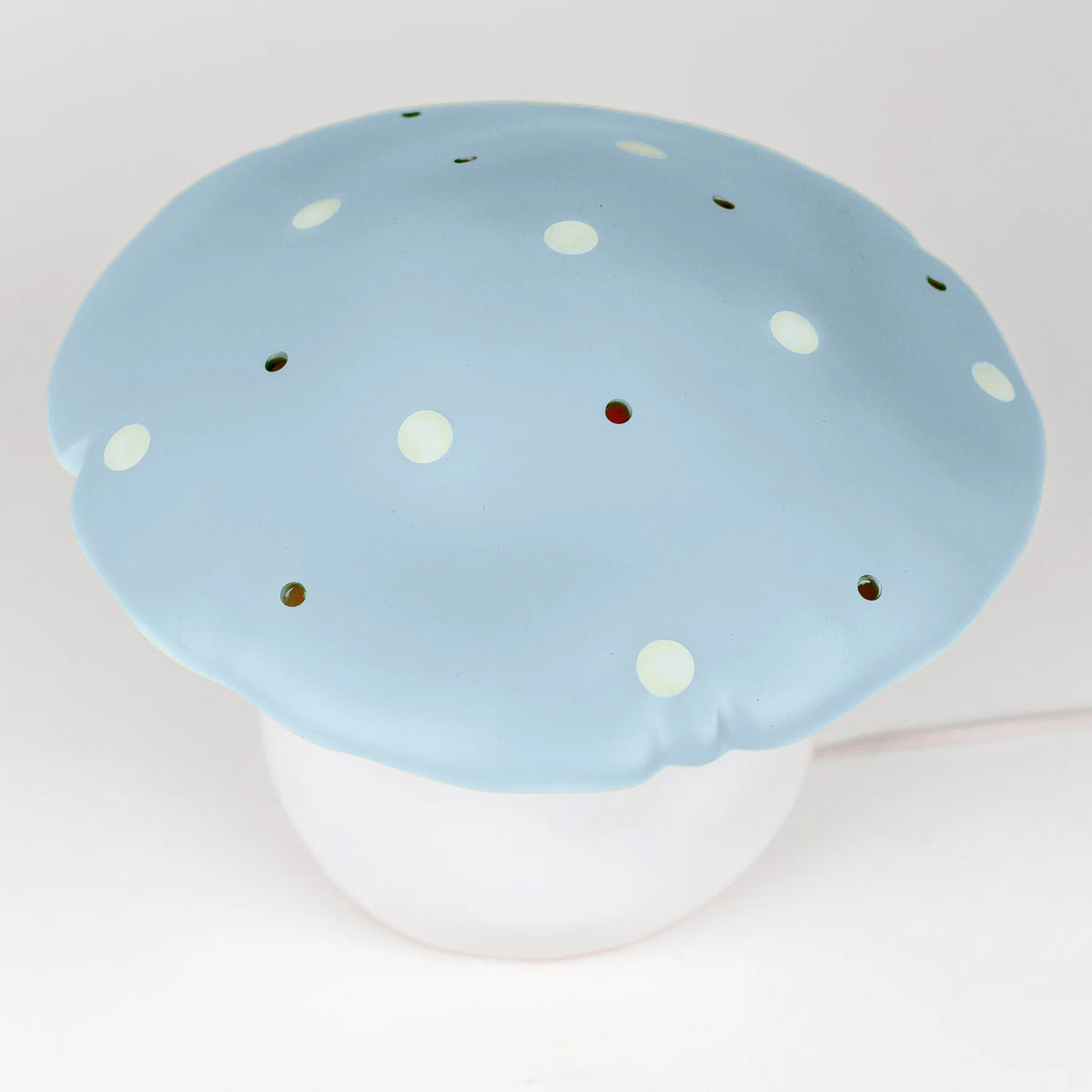 Mushroom Lamp Medium Blue