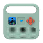 Enceinte Merlin vert