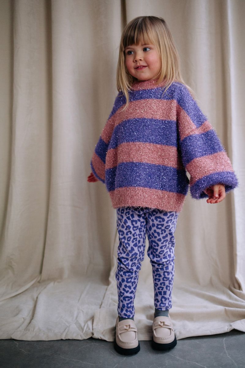 Twinkle Lushy Striped Sweater for Kids 