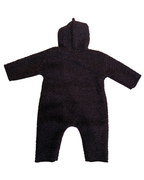 Combinaison bébé Teddy Aubergine