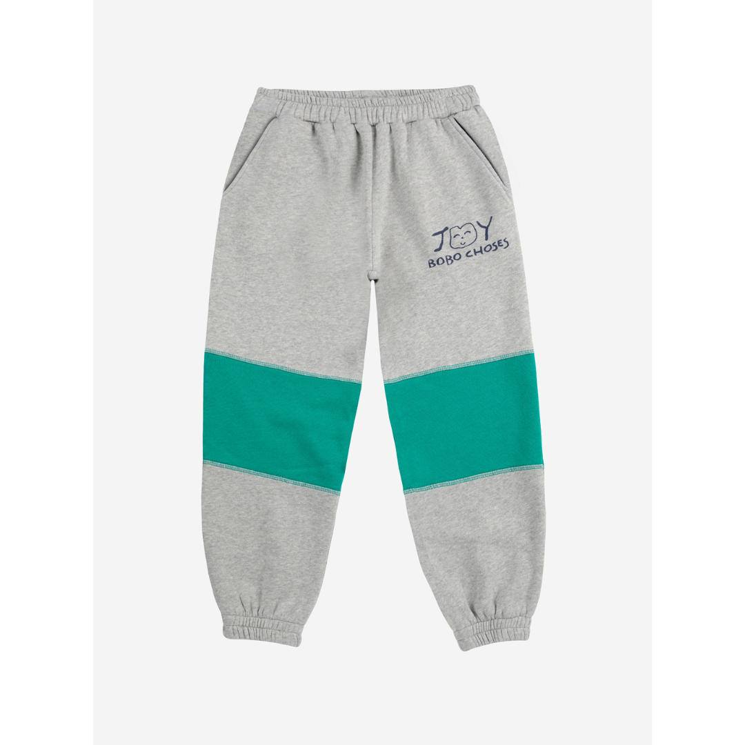 Jogging Gris imprimé "JOY"