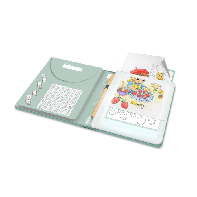 KIDYDRAW PAD - Food around the world