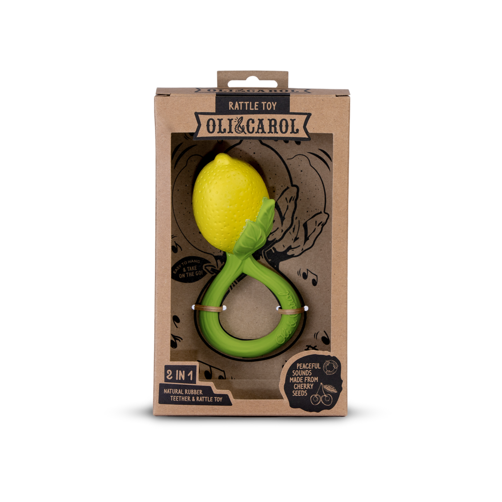 Lemon Rattle Toy