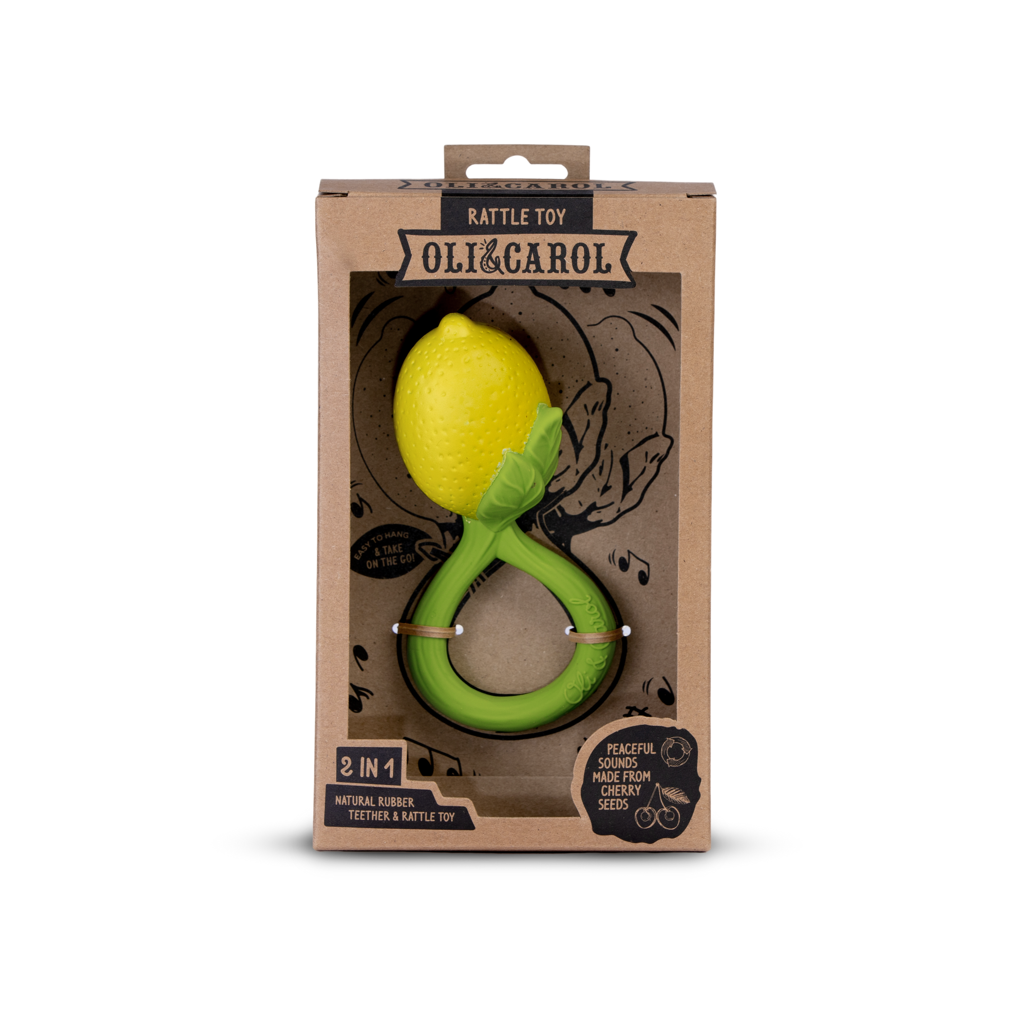 Lemon Rattle Toy