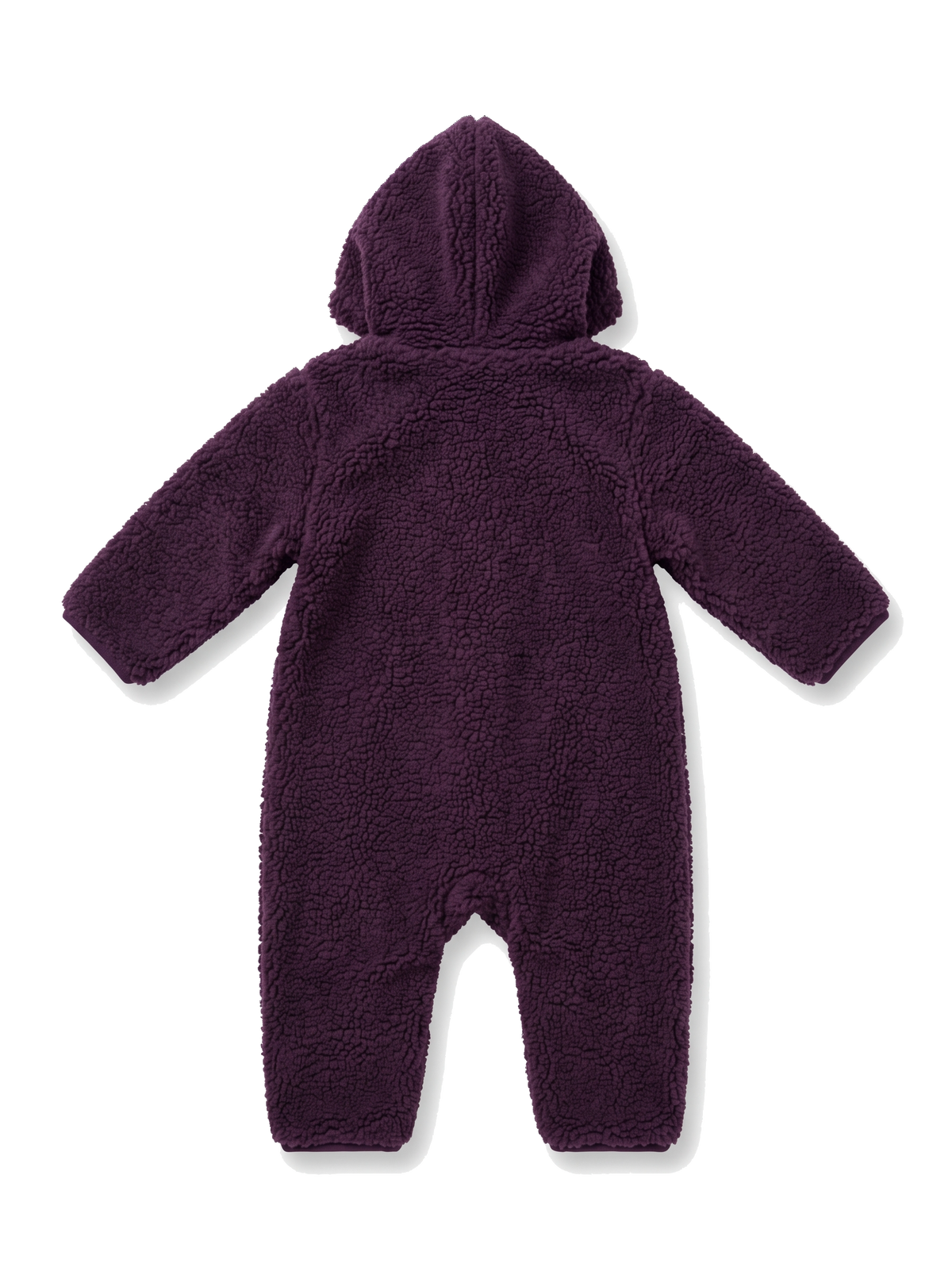 Combinaison bébé Teddy Aubergine