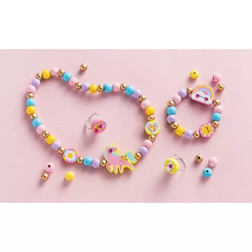 4 bijoux en bois à créer - Rainbow Land