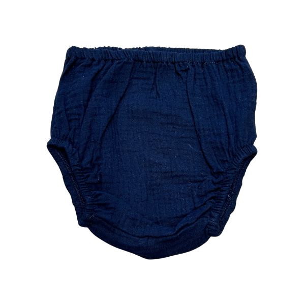 Navy blue baby bloomer
