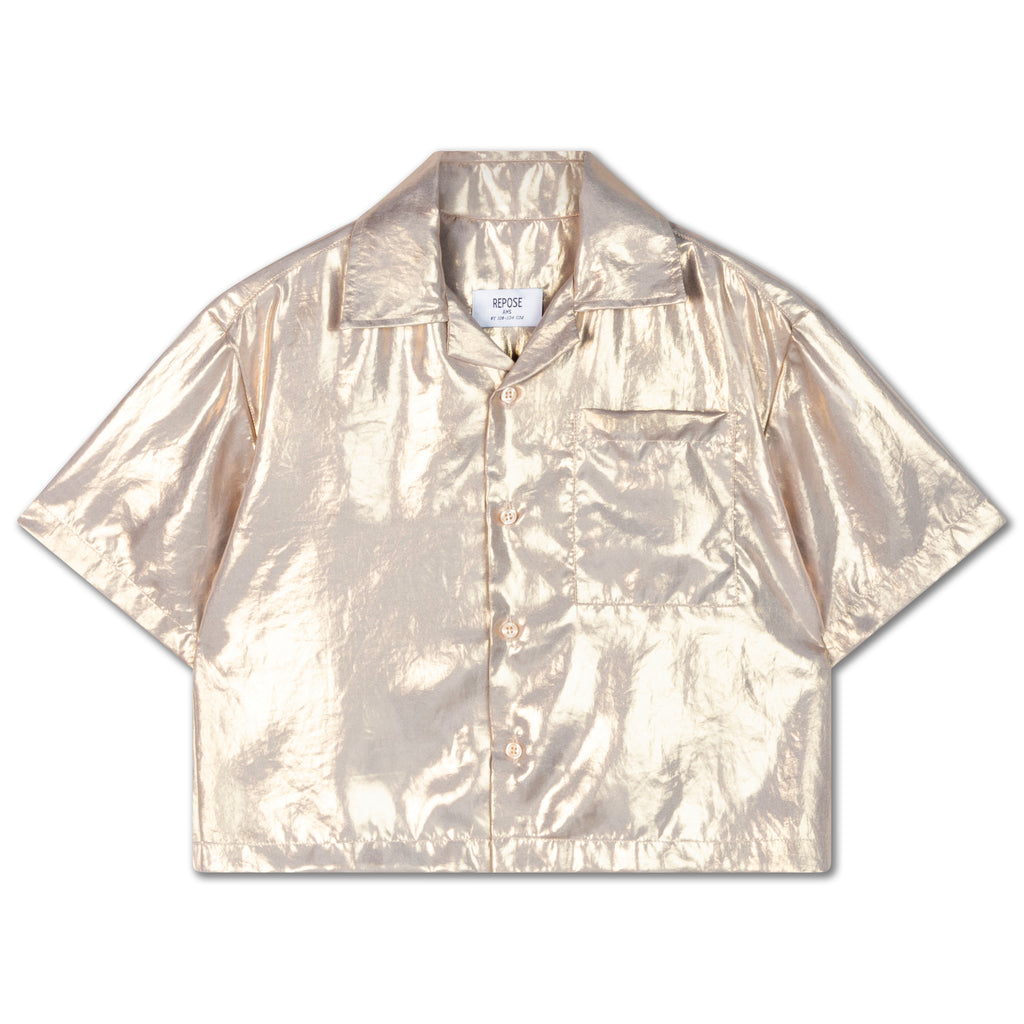 Chemise Métallisée Doré
