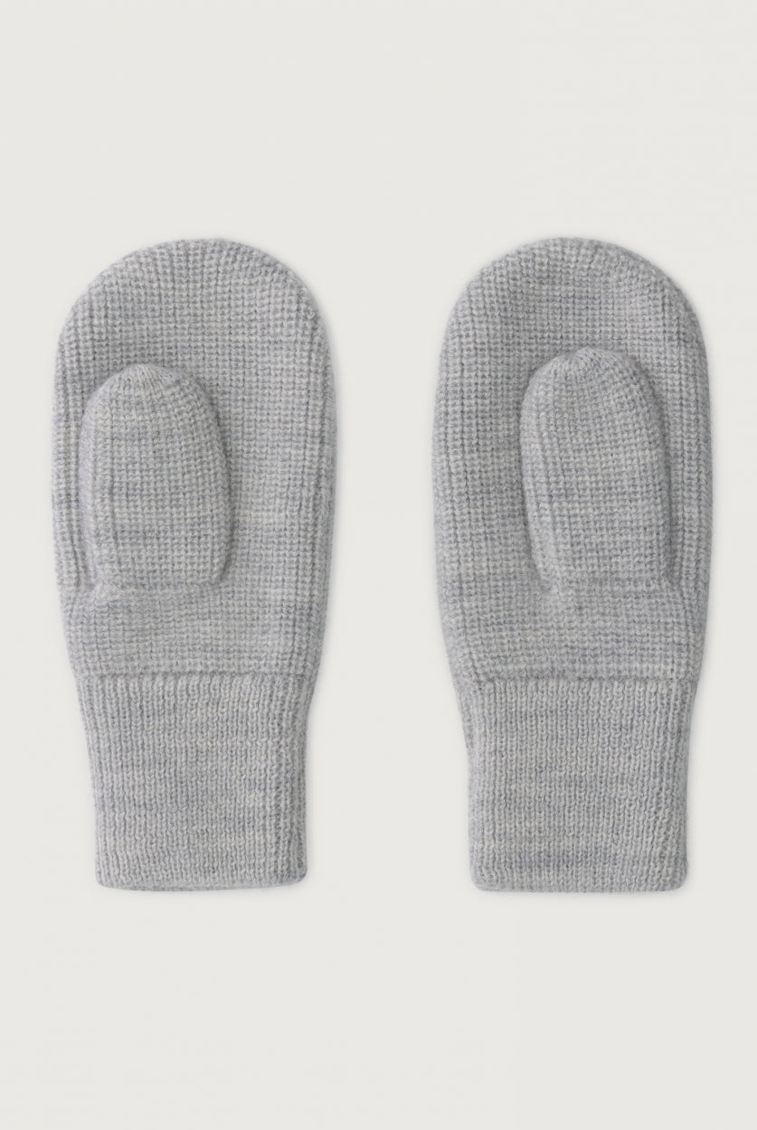 Grey Knitted Mittens RWS
