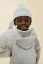 Gants gris
