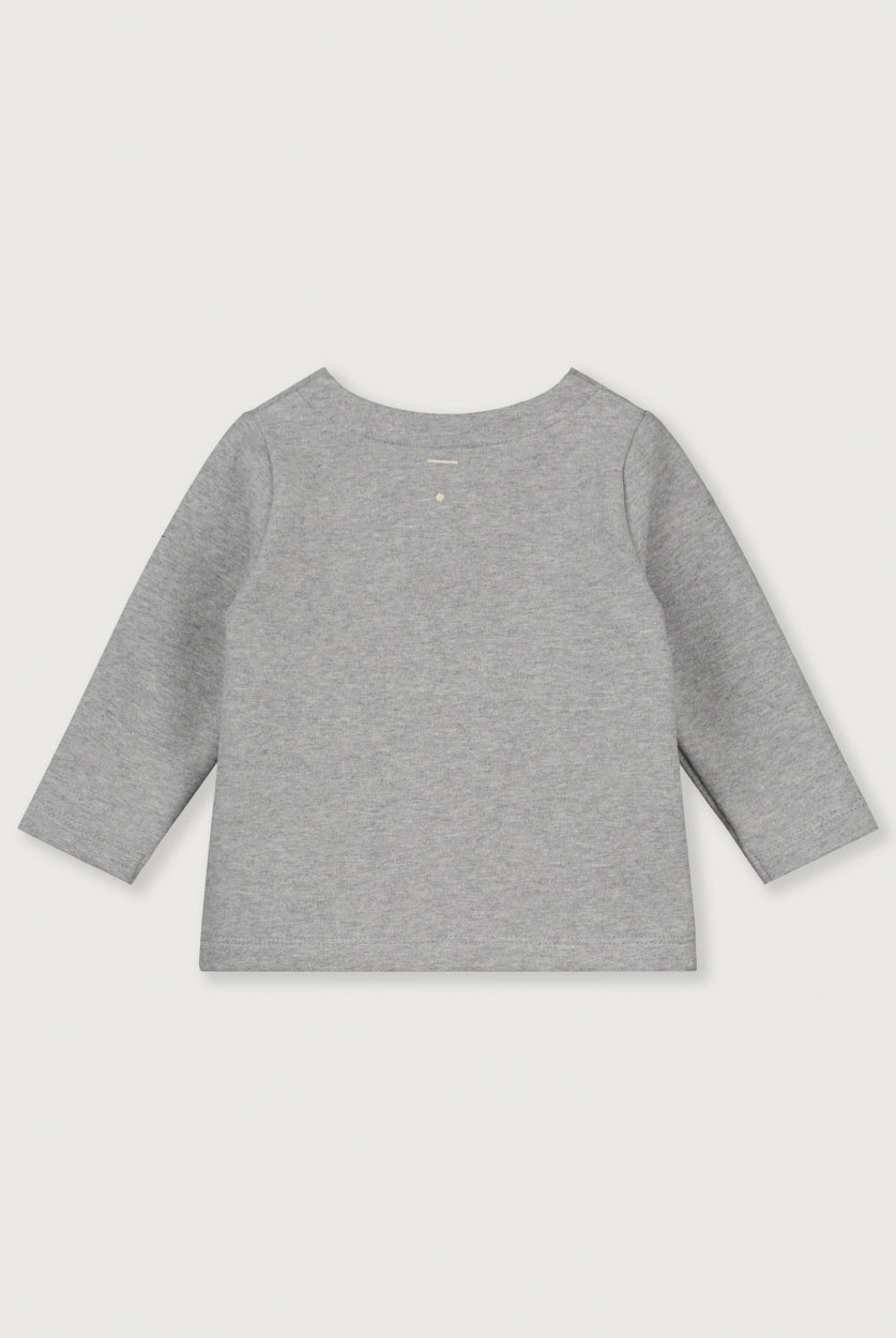 Gray baby cardigan