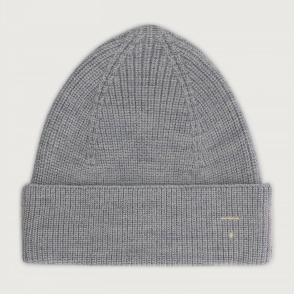 Bonnet tricoté Gris
