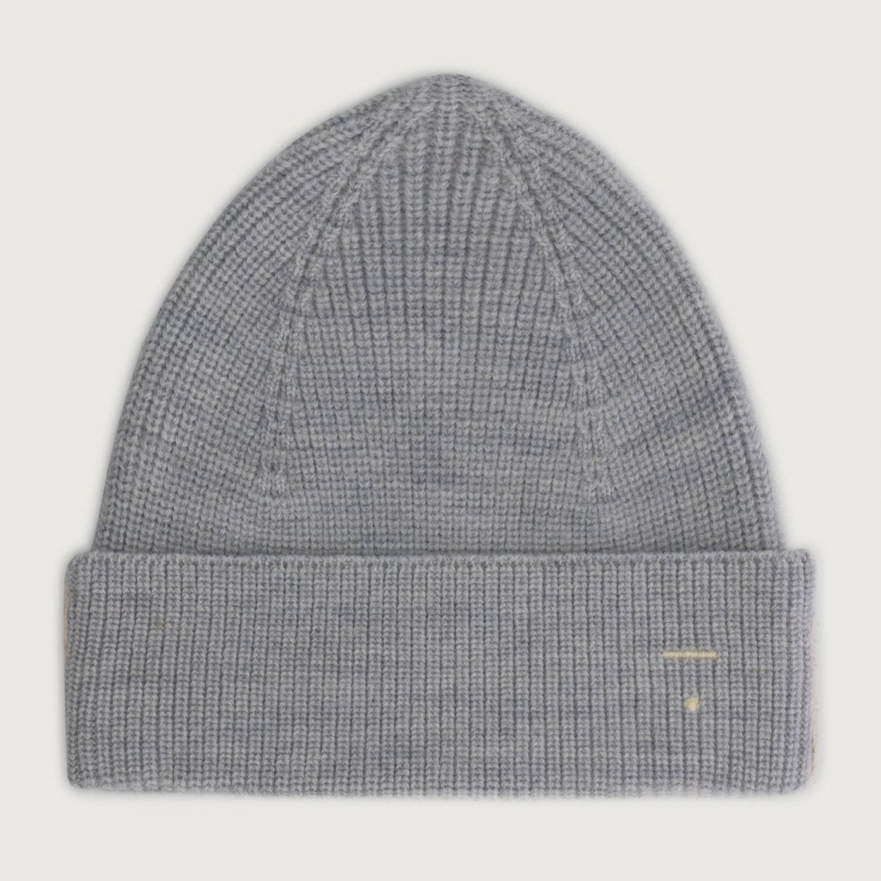 Grey Knitted Beanie